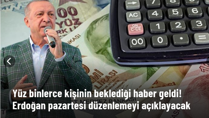 Son Dakika: Kamudaki sözleşmeli personel düzenlemesini pazartesi günü Cumhurbaşkanı Erdoğan açıklayacak